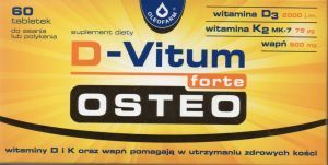 D-VITUM FORTE OSTEO 60 TABL